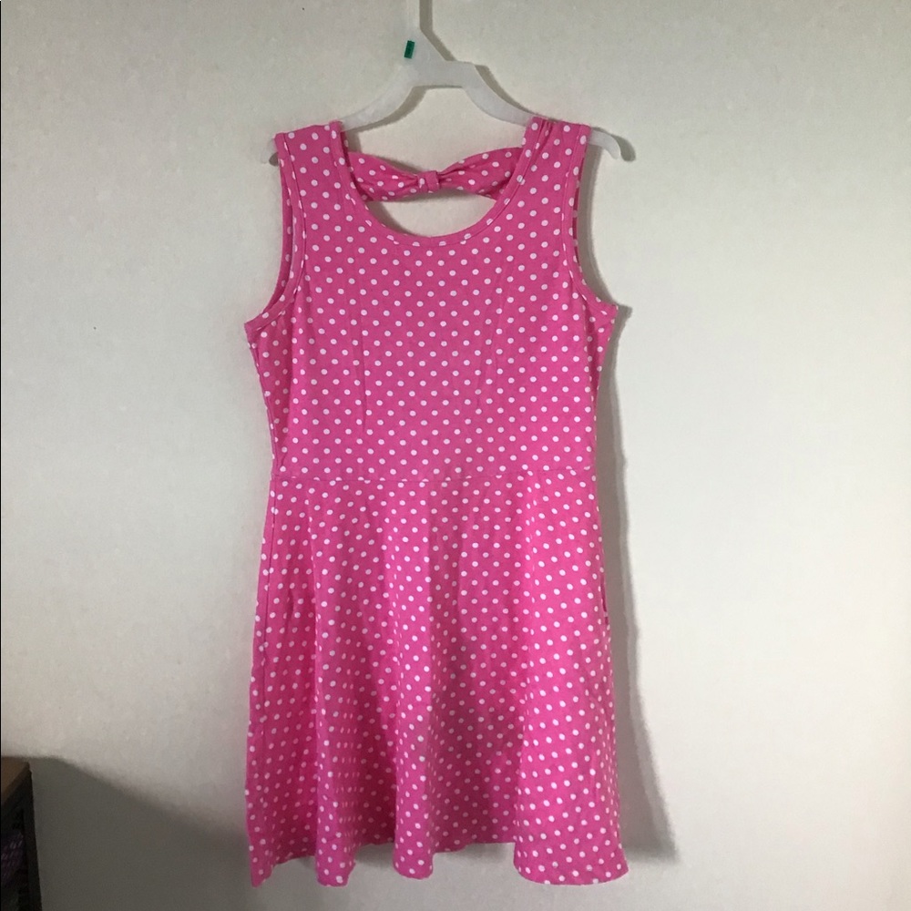 Pink Polka Dot Dress